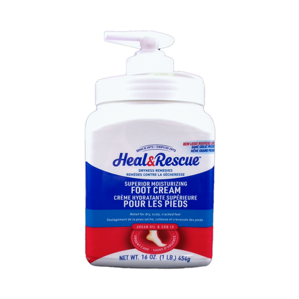 ProFoot - Crème hydratante supérieure pour les pieds Heel &amp; Rescue | 454 g