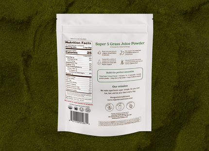Organic Traditions - Super 5 Grass Juice Blend | 150 g