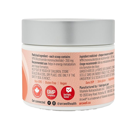 Arcwell - Nmn Powder 250 mg | Scoop 15 g
