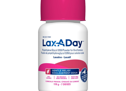 Lax-A-Day - Laxative Soluble Oral Powder | 119 g