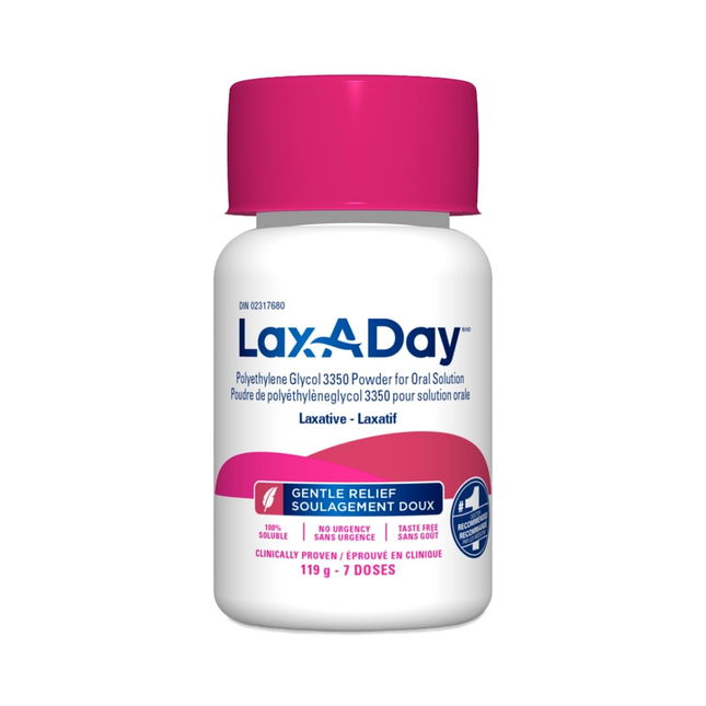 Lax-A-Day - Laxative Soluble Oral Powder | 119 g