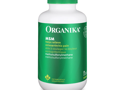 Organika - Methylsulfonylmethane MSM | 360 Capsules