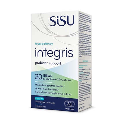 Sisu - Support probiotique Integris - 20 milliards | 30 gélules végétales*