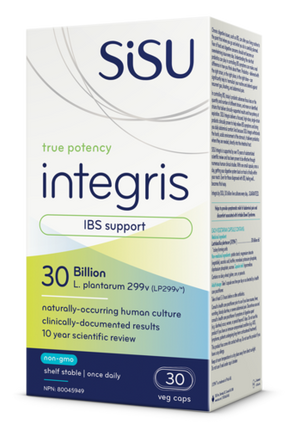 Sisu - Support probiotique Integris - 30 milliards | 30 gélules végétales*