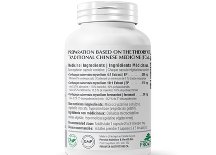 Provita-Cordyceps CSM-2000 | 90 Gélules