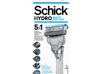 Schick Hydro 5 Sense Razor | 2 Cartridges + 1 Razor