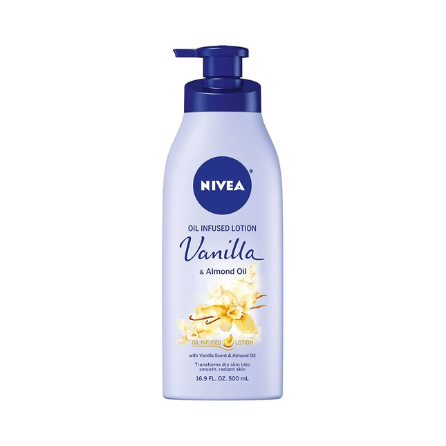 Lotion infusée à l'huile NIVEA - Huile de vanille et d'amande | 500 ml 
