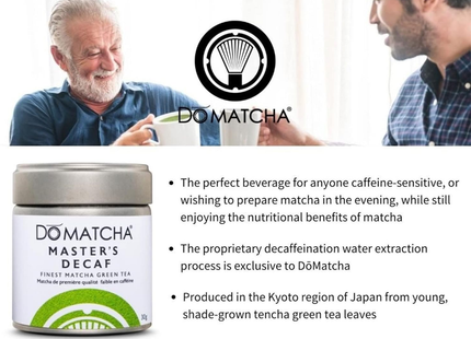 Do Matcha - Thé vert matcha le plus fin décaféiné de Master | 30g