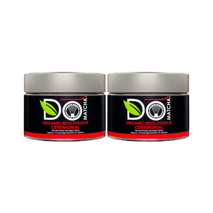 Lot de 2 ! Do Matcha - Thé Matcha de cérémonie biologique | 80 g