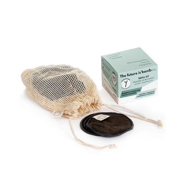 Future Is Bamboo - Charcoal Facial Rounds Refill