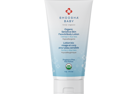 Shoosha - Face & Body Lotion, Fragrance Free | 177.4 mL