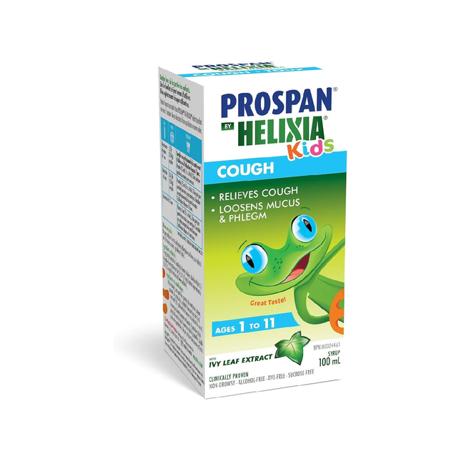 Helixia - Sirop naturel contre la toux Prospan pour enfants | 100 ml