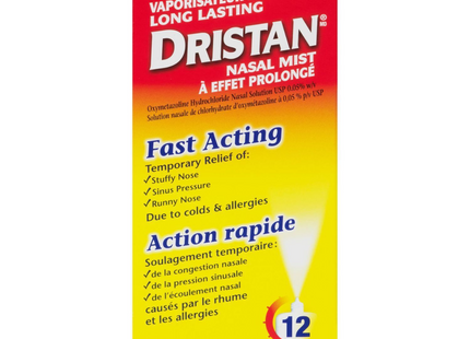 Dristan - Brume nasale longue durée - Soulagement 12 heures | 30 ml