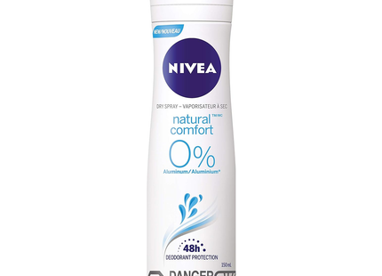 Nivea - 48H Protection Dry Spray Deodorant - Natural Comfort | 150 mL