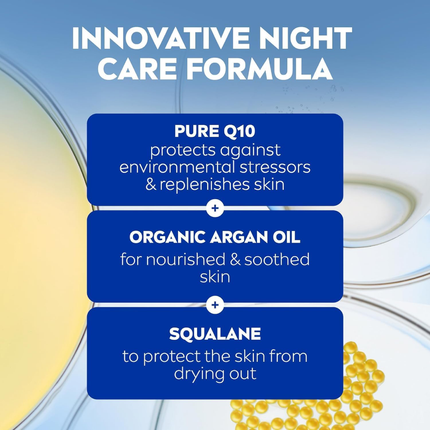 Nivea - Soin de Nuit Anti-Rides Q10 | 50 mL