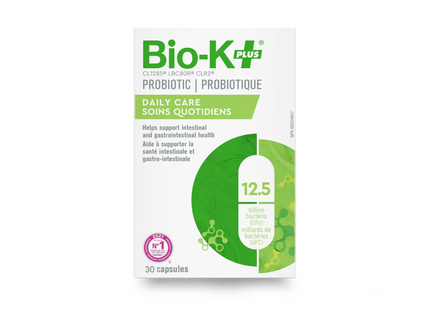 Bio-K+ - Daily Care Probiotic 12.5B CFU | 30 Capsules