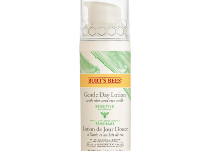 Burt's Bees - Sensitive Solutions Gentle Day Lotion Daily Moisturizing Cream, Aloe & Rice Milk | 51 g