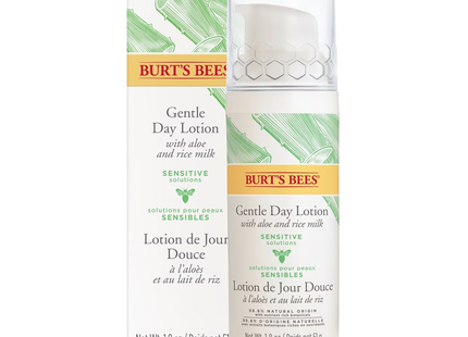Burt's Bees - Crème de Jour Douce à l'Aloès et au Lait de Riz | 51 g