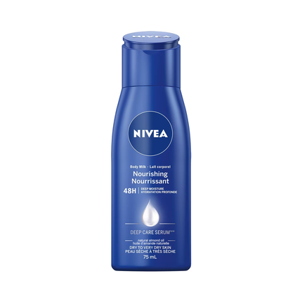Nivea - Lait Corps Nourrissant 48H - Format Voyage | 75 ml
