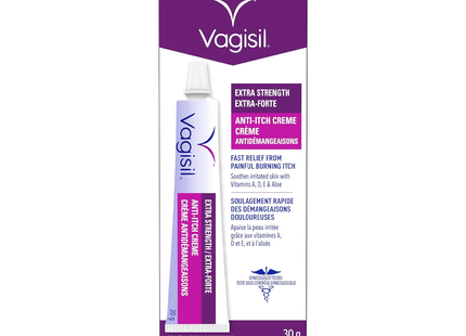 Vagisil - Crème anti-démangeaisons ultra-puissante | 30 g