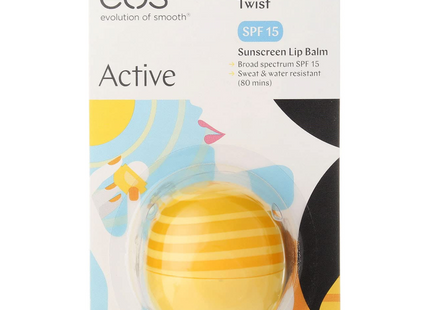 EOS - Active Protection Sunscreen Lip Balm SPF 15 - Lemon Twist | 7 g