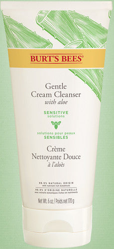Burt's Bees - Gentle Cream Cleanser with Aloe - Sensitive Solutions - Fragrance Free | 170 g