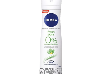 Nivea - Longlasting Freshness Dry Spray - Fresh Pure | 150 mL