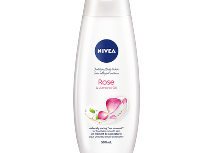 Nivea - Body Wash for Smooth Skin, Rose & Almond Oil | 500 mL