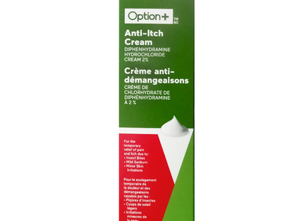 Option+ Anti-Itch Cream | 30 g