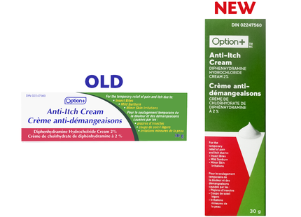 Crème anti-démangeaisons Option+ | 30g