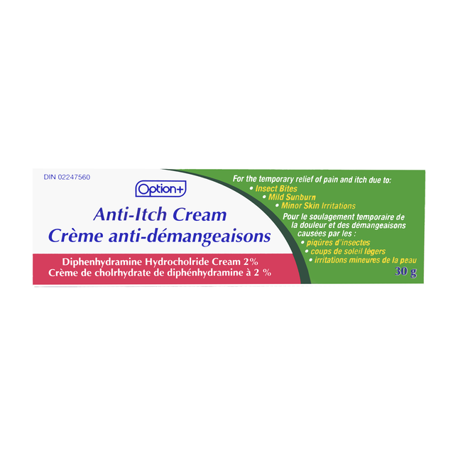 Option+ - Anti-Itch Cream | 30 g