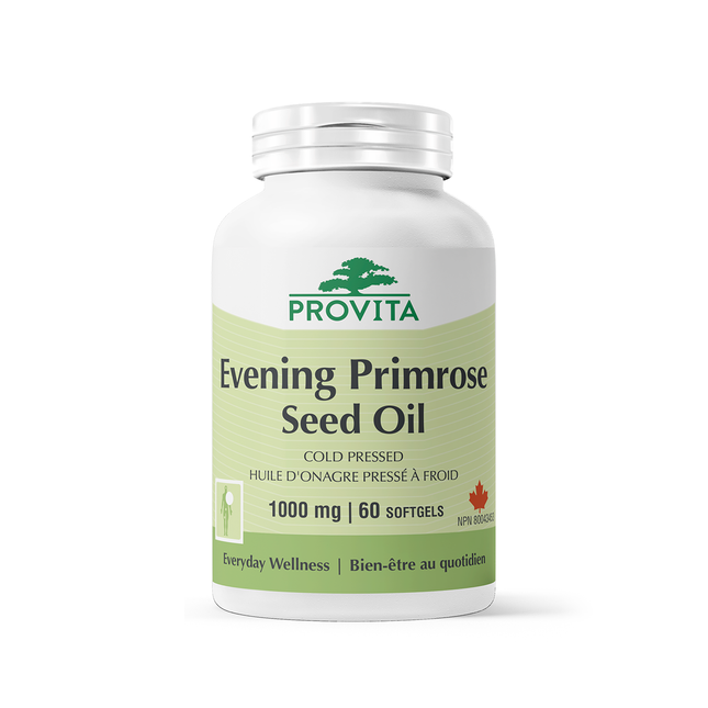 Provita - Evening Primrose Seed Oil | 60 Softgels