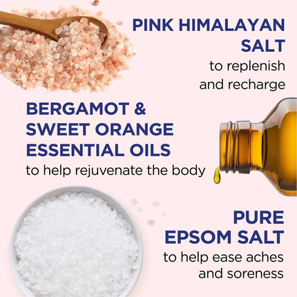 Dr Teal's - Pink Himalayan Mineral Soak with Pure Epsom Salt & Essential Oils | 1.36 kg