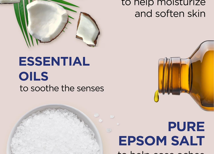 Dr Teal's - Coconut Oil Foaming Bath with Pure Epsom Salt | 1 L
