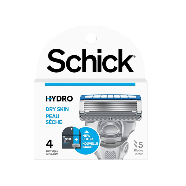 Cartouches de rasoir Schick Hydro Dry Skin 5 lames | 4 cartouches