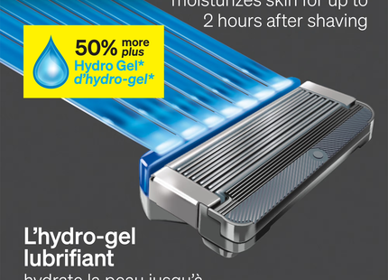 Schick - Recharges de rasoir Hydro Smooth 5 lames | 4 recharges