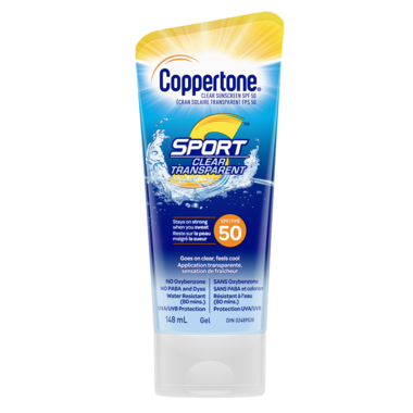 Coppertone - Sport - Clear Sunscreen - SPF 50 | 148 mL