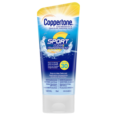 Coppertone - Sport - Écran solaire transparent - SPF 30 | 148 ml