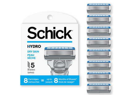 Schick - Hydro 5 Razor Blade Refills | 8 Cartridges
