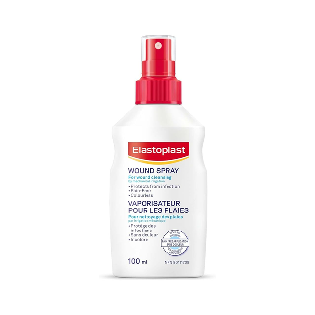 Elastoplast - Spray nettoyant pour plaies | 100 ml
