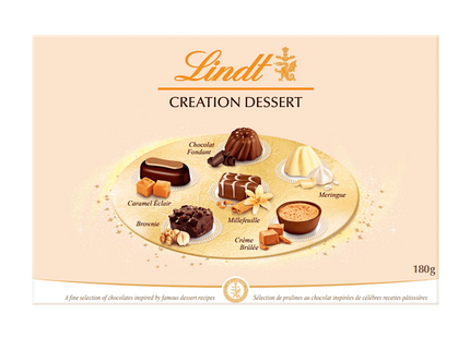 Lindt - Creation Dessert - Selection of Famous Dessert Recipes | 180 g