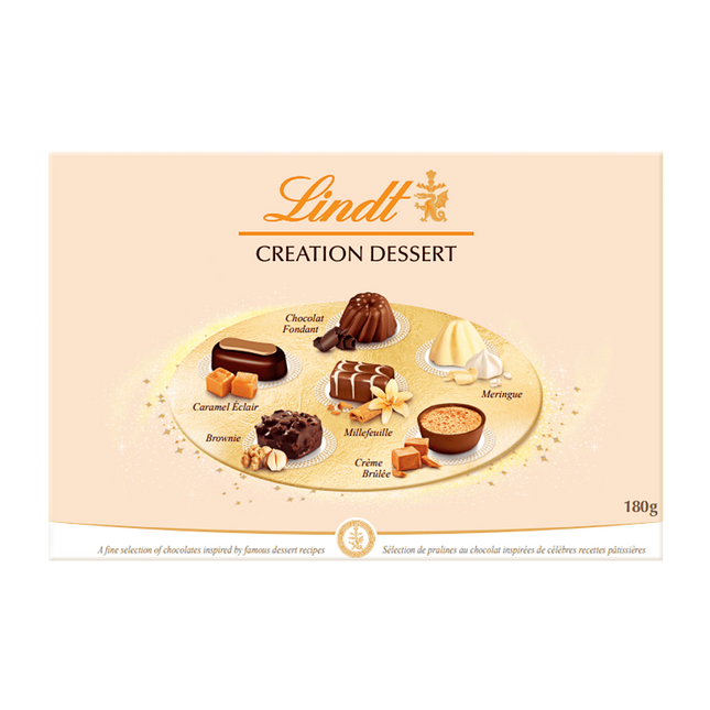 Lindt - Creation Dessert - Selection of Famous Dessert Recipes | 180 g