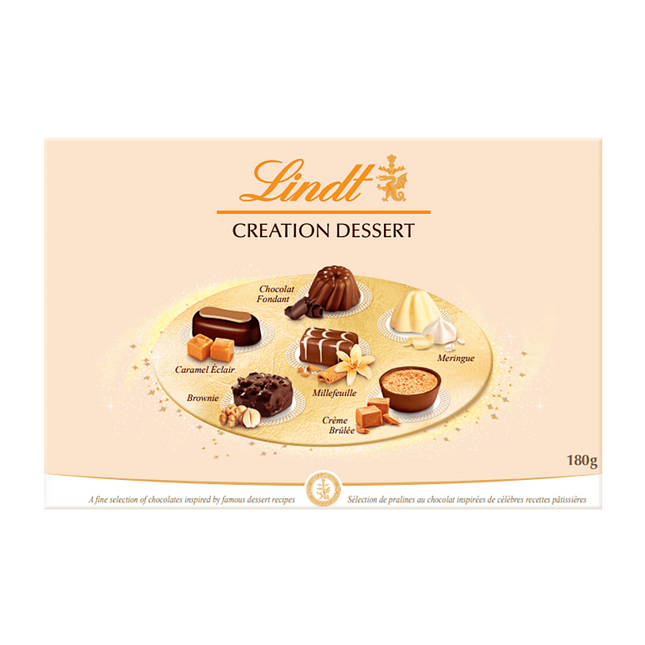 Lindt - Creation Dessert - Sélection de recettes de desserts célèbres | 180g