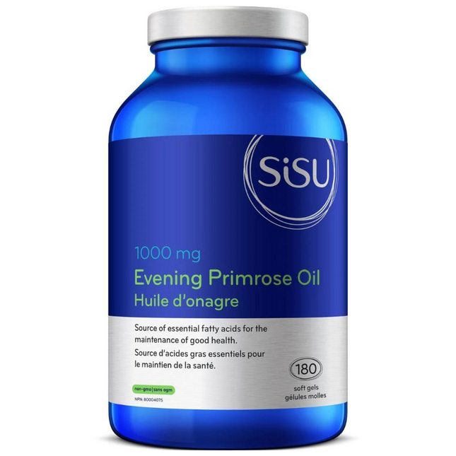 Sisu - Evening Primrose Oil 1000 mg | 180 Soft Gels*