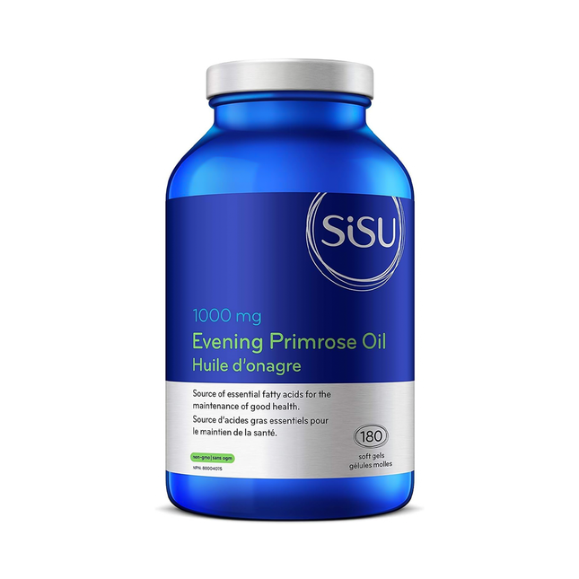 SISU - Huile d'onagre 1000 mg | 180 gélules molles