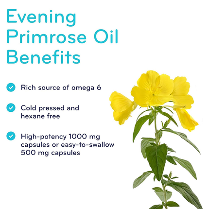 SISU - Evening Primrose Oil 1000 mg | 180 Softgels