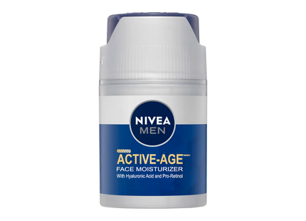 Nivea - Men Active-Age Face Moisturizer, 24H Moisture | 50 mL