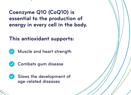 Sisu - Co Q10 Ubiquinone 100 mg | 100 Capsules