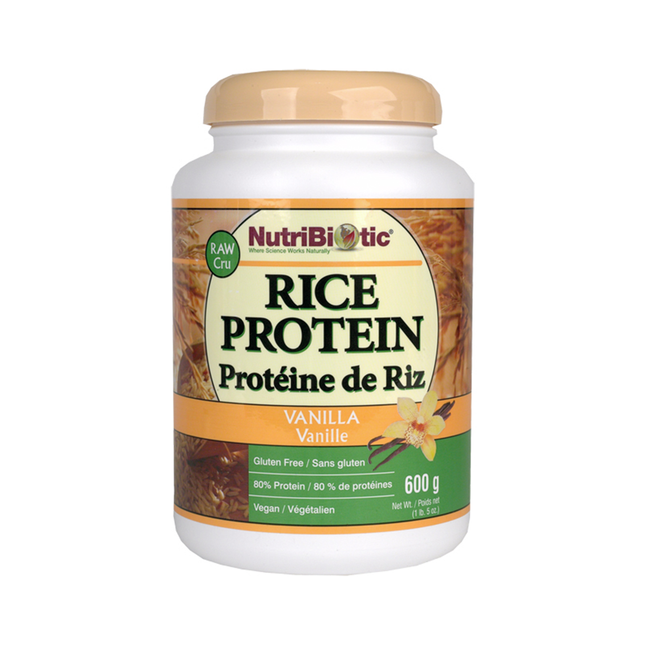 Nutribiotic - Rice Protein, Vanilla | 600 g