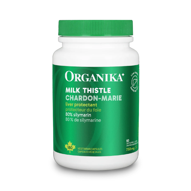 Organika - Milk Thistle 250 mg | 180 Capsules